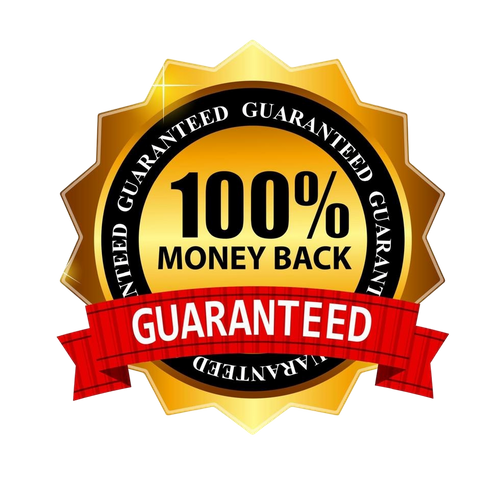 100% Money Back Guaranteed