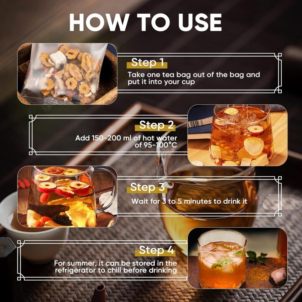 How to use Teh Herba Ginseng